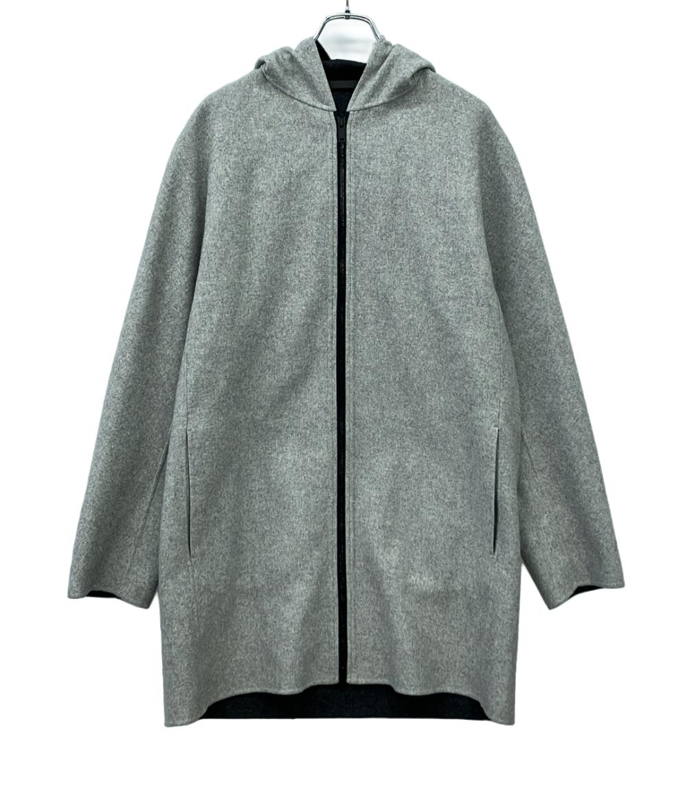 セオリー フード付きロングコート メンズ SIZE L theory
